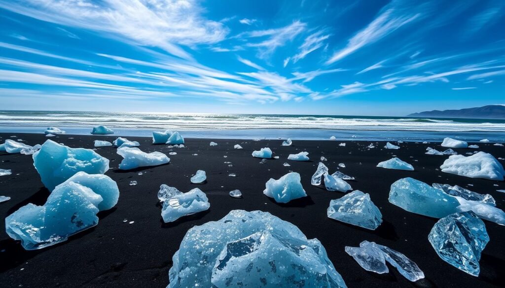 Diamond Beach in Iceland
