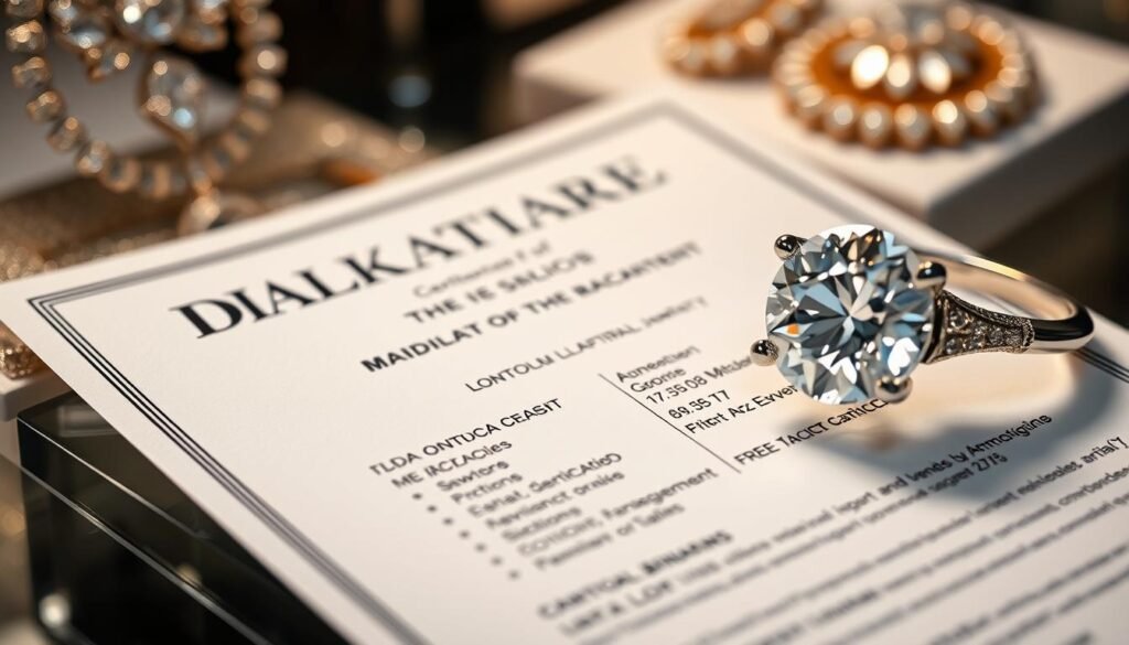Diamond certification