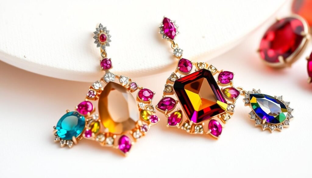 Gemstone Earring Trends