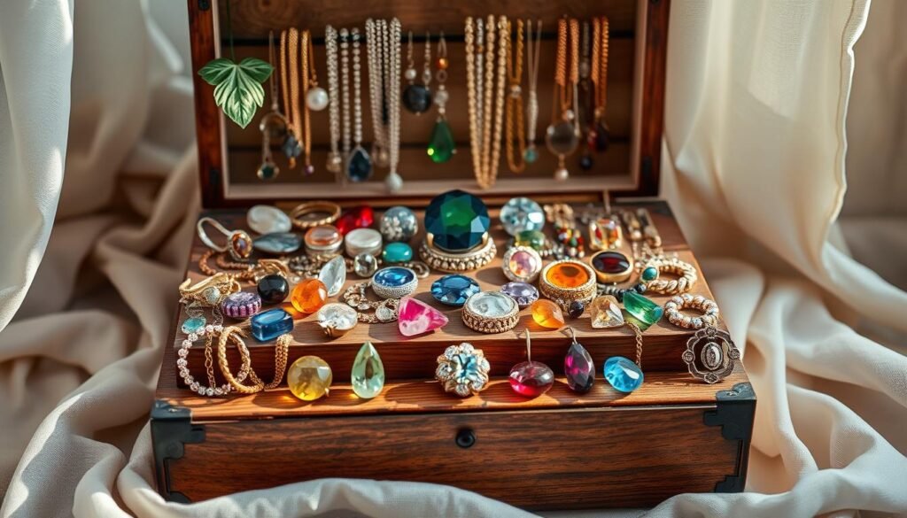Integrating gemstone jewelry