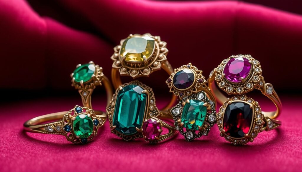 Vintage Gemstone Rings