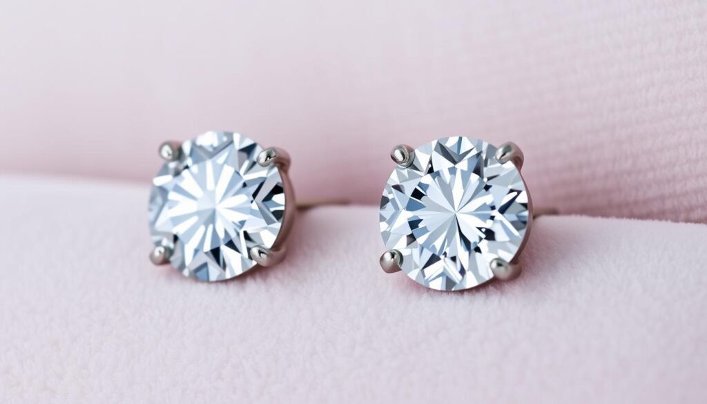 brilliant cut earrings