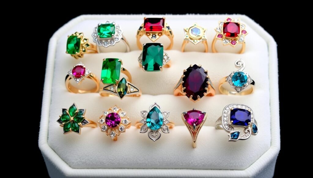 custom gemstone rings