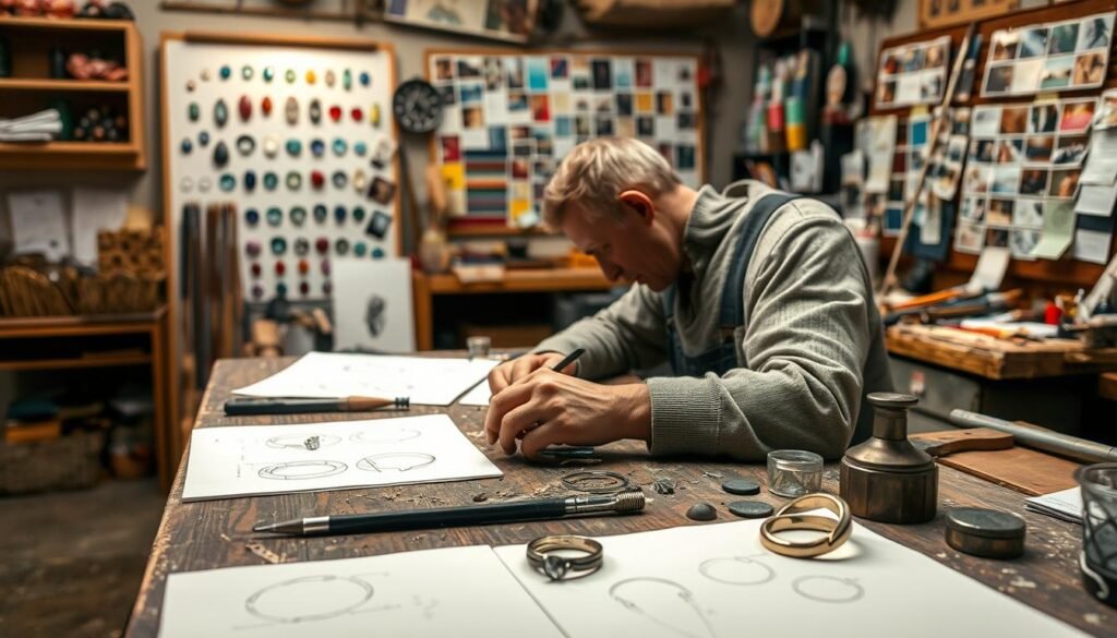 custom ring design process