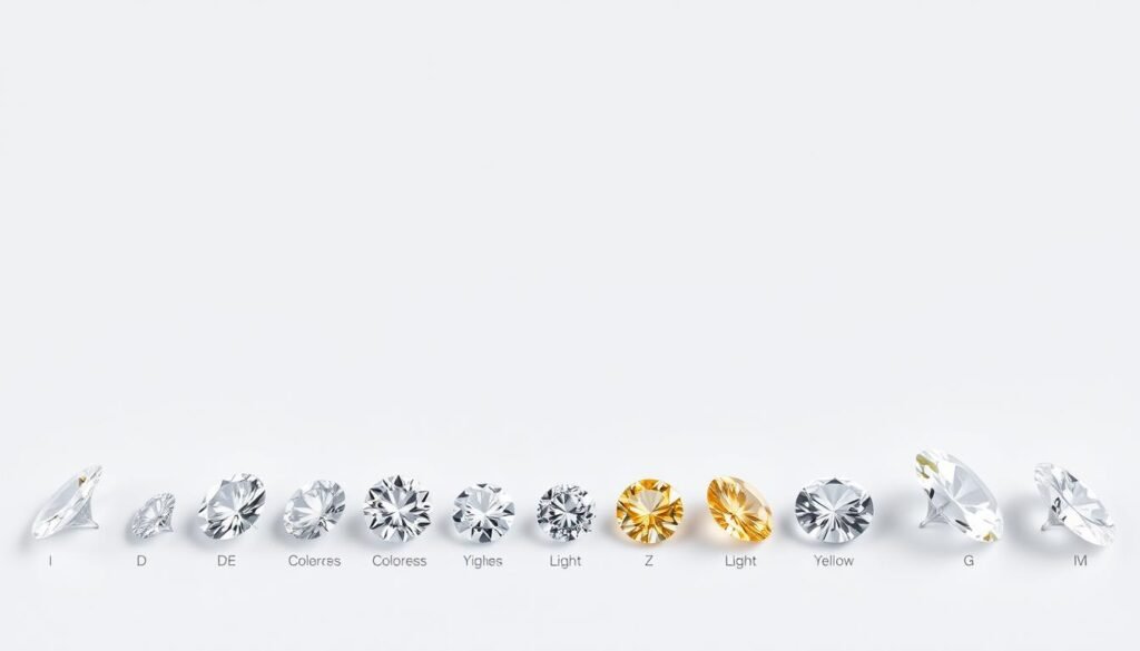 diamond color scale