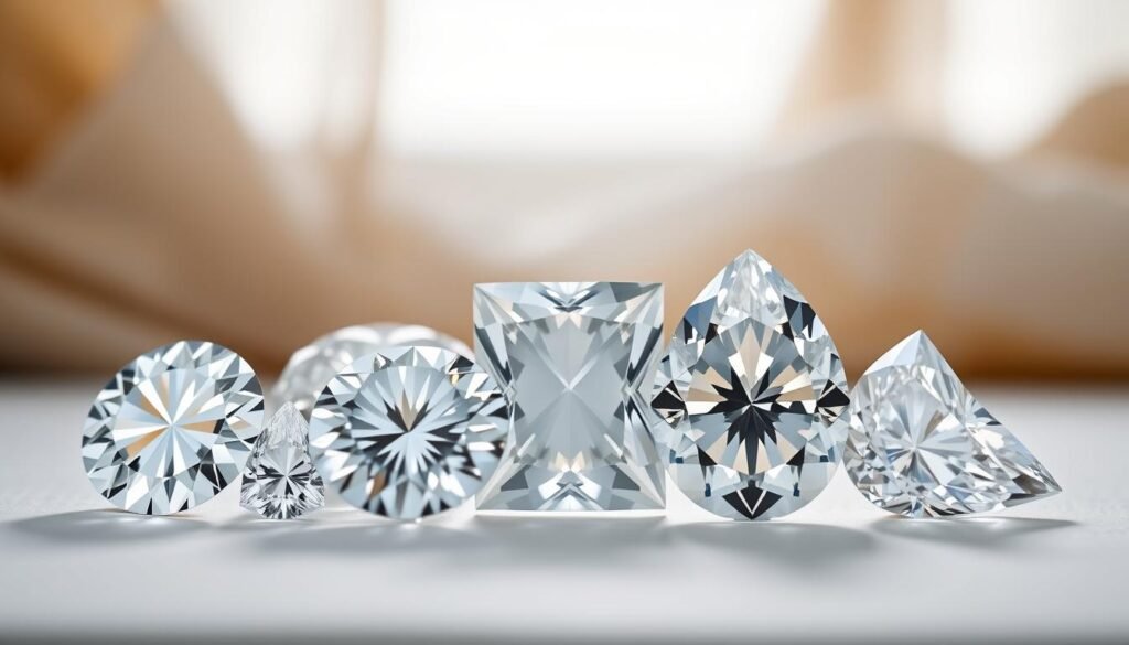 diamond cut shapes