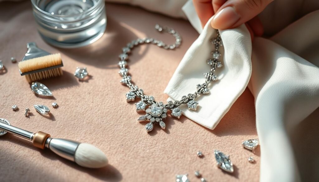 diamond jewelry care