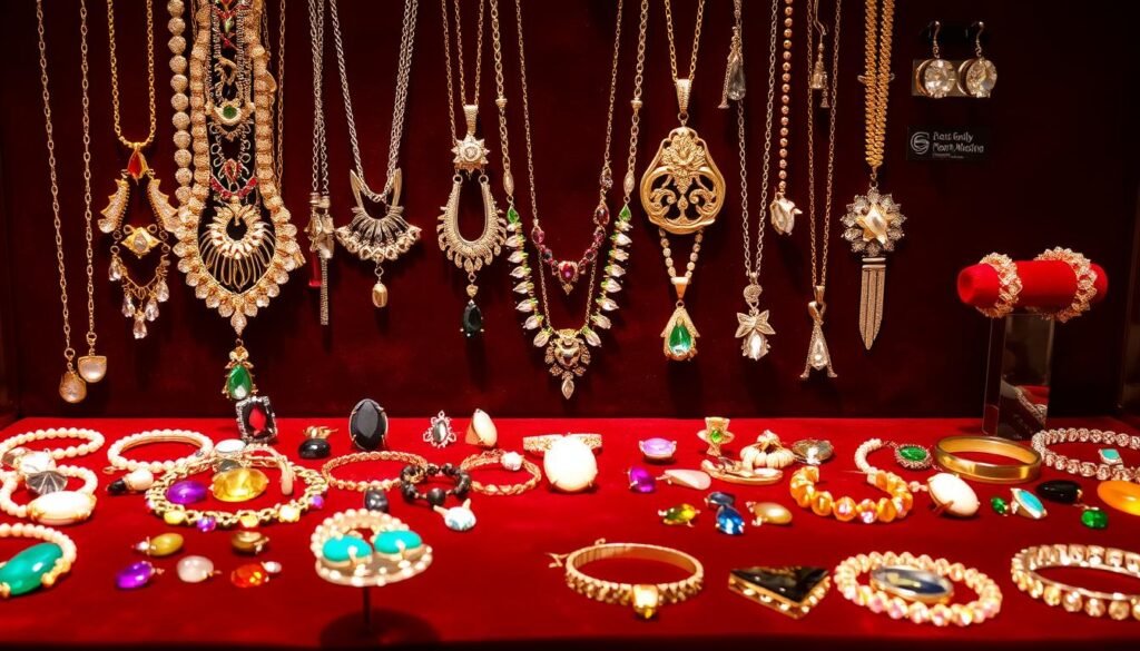 gemstone jewelry styling