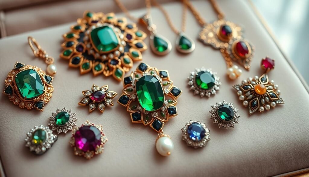 gemstone jewelry vintage