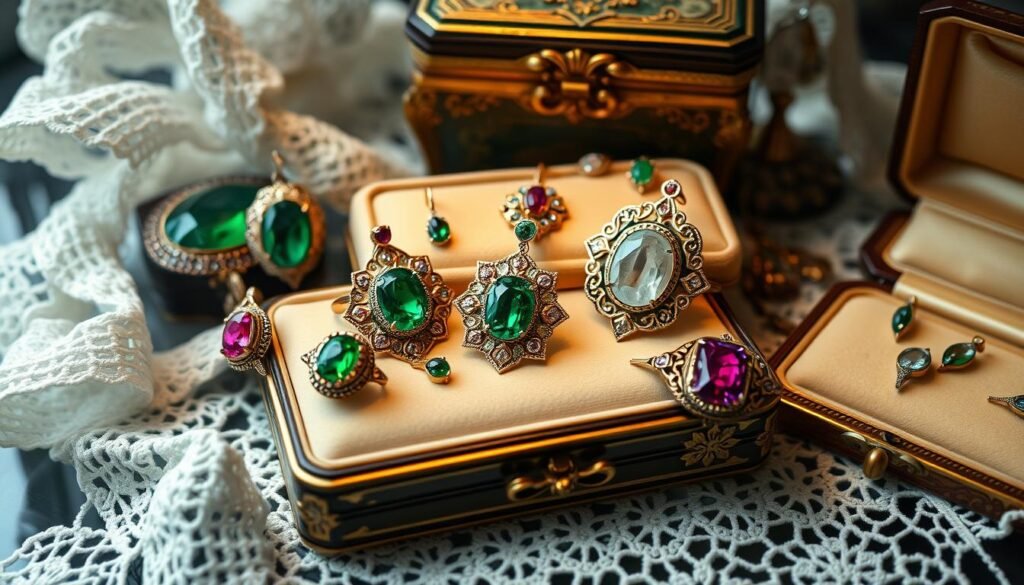 gemstone jewelry vintage
