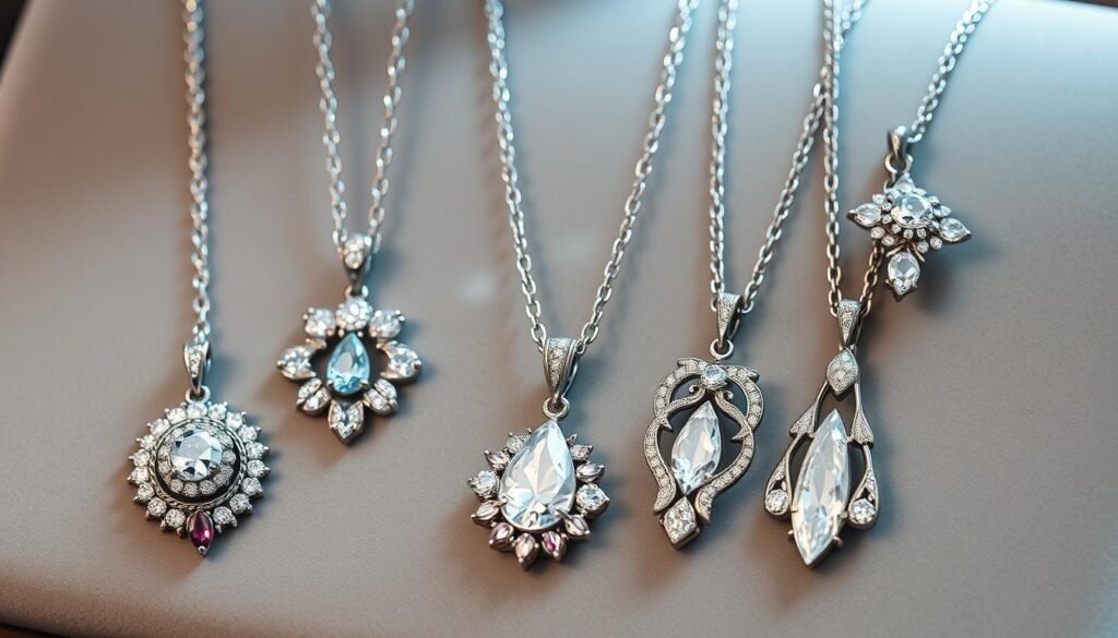 gemstone necklaces
