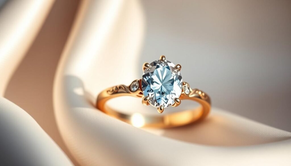 oval engagement ring