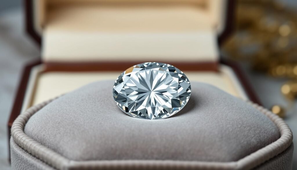 oval natural diamond