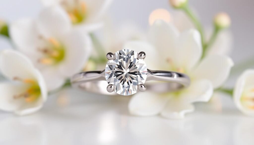 oval solitaire ring