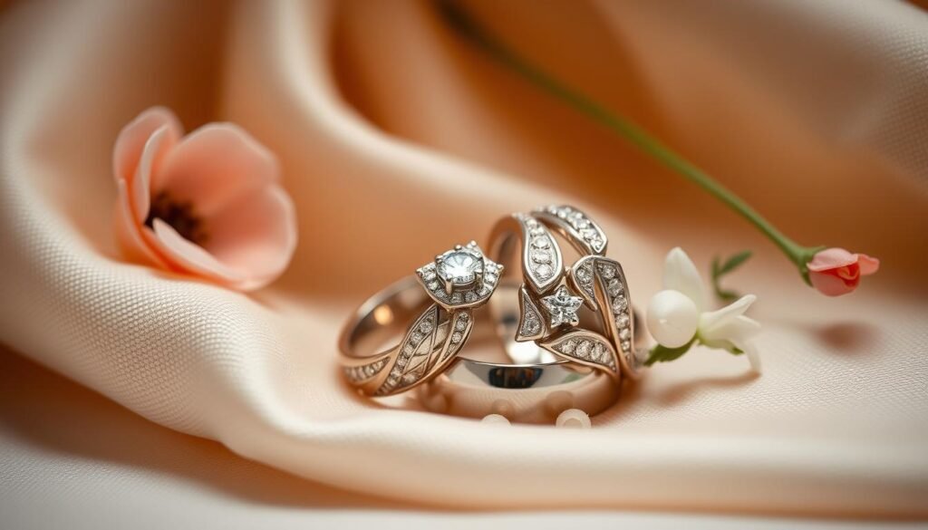 wedding ring couple