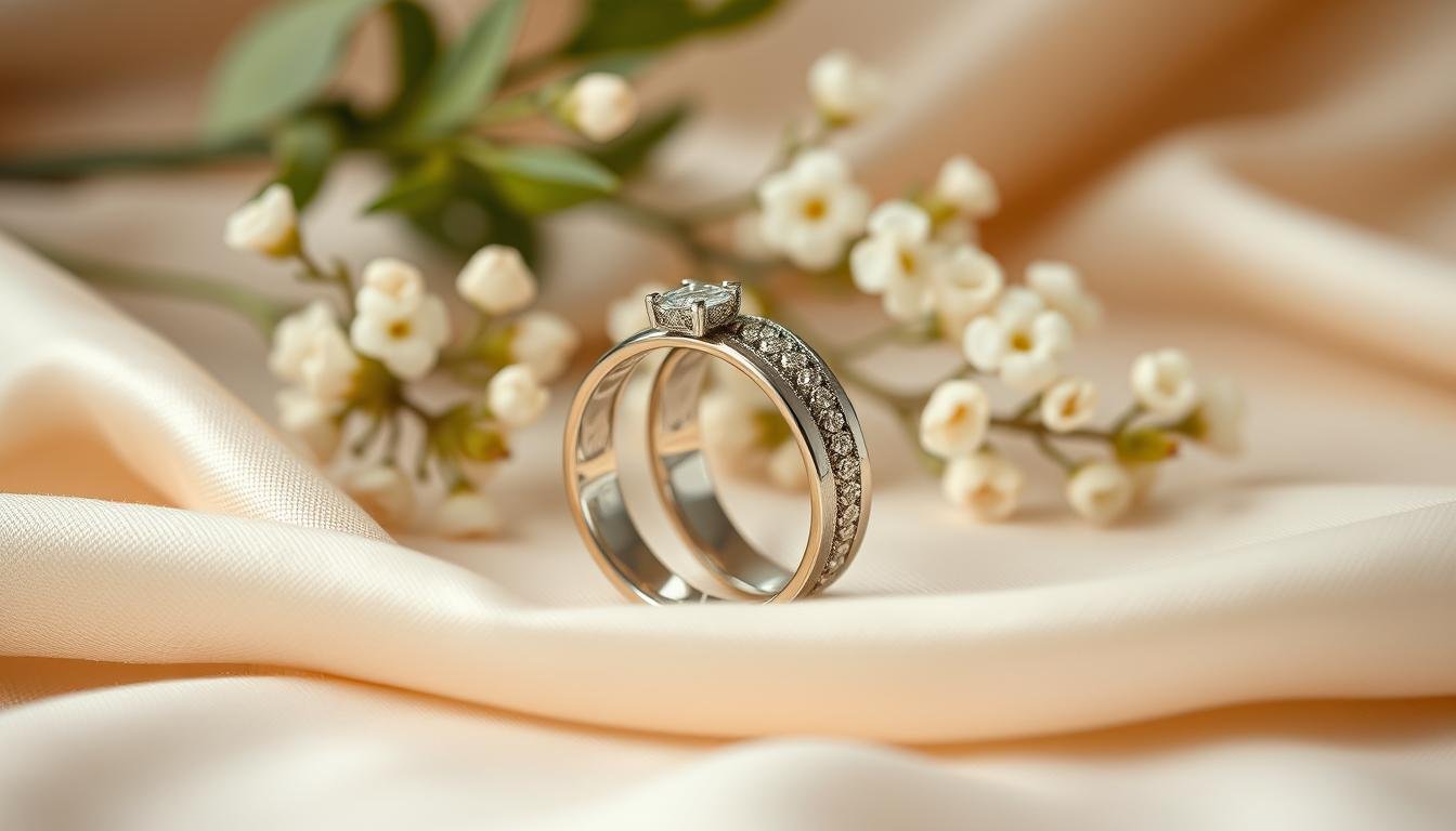 wedding ring couple