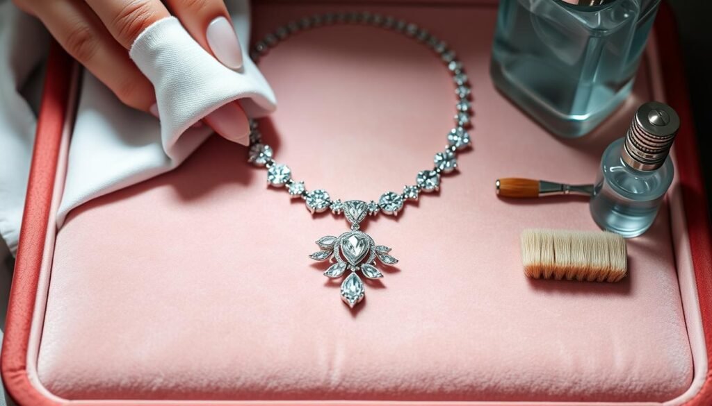 diamond jewelry care